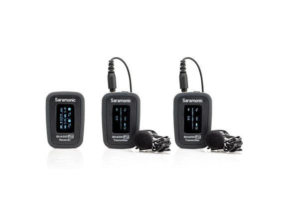 Saramonic Kit Microfones Lapela 2.4GHz (TX+TX+RX) Saramonic Kit Microfones Lapela 2.4GHz (TX+TX+RX)